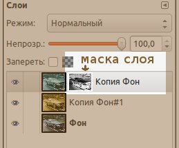 маска слоя