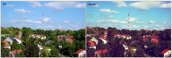 обработка фото в винтажном стиле