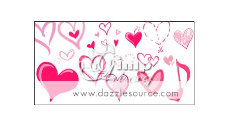 17-heart-brush-pack