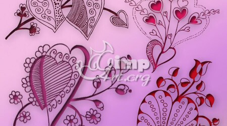 4-valentine-floral-heart-brush